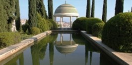 Botanická zahrada Malaga - Altán