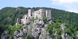 The Strečno castle