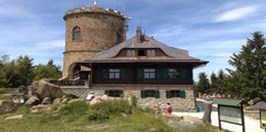 The lookout tower Kleť