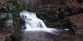 The Rešov waterfall